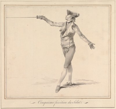 Fünfte Position des Grußes von James Gwin