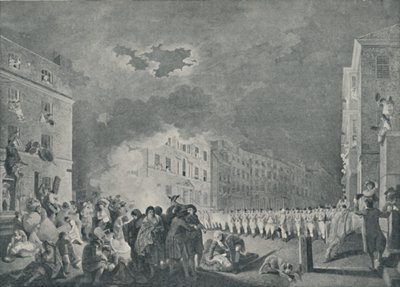 Der Aufruhr in der Broad Street, 7. Juni 1780, 1920 von James Heath