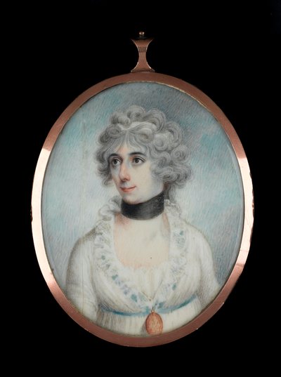 Unbekannte Dame (1801-1881), um 1820 von James Holmes