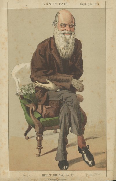 Charles Darwin von James Jacques Joseph Tissot