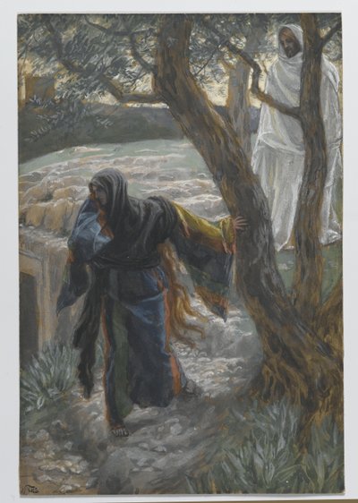 Jesus erscheint Maria Magdalena, Illustration aus Das Leben unseres Herrn Jesus Christus, 1886-94 von James Jacques Joseph Tissot