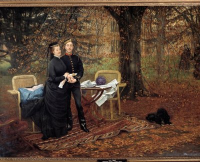 Porträts des kaiserlichen Prinzen Eugenia (Eugenia de Montijo) von James Jacques Joseph Tissot