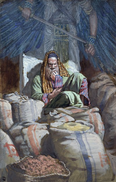 Du Narr, diese Nacht wird deine Seele von dir gefordert, Illustration für Das Leben Christi, ca. 1886-94 von James Jacques Joseph Tissot