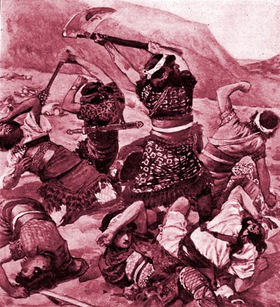 Schamgar, Sohn von Anath von James Jacques Joseph after Tissot
