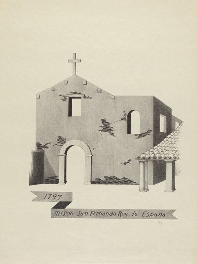 Mission San Fernando Rey de España von James Jones