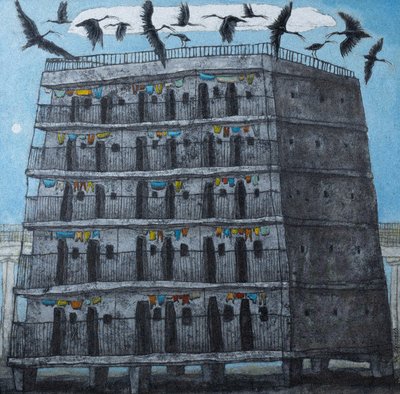 Städtischer Turm Vögel von James Kamande