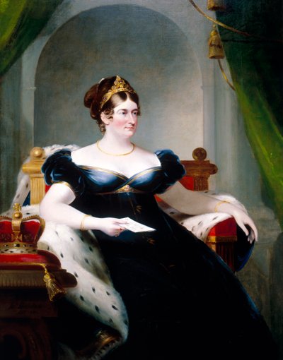 Caroline von Braunschweig, Gemahlin von Georg IV, 1820 von James Lonsdale