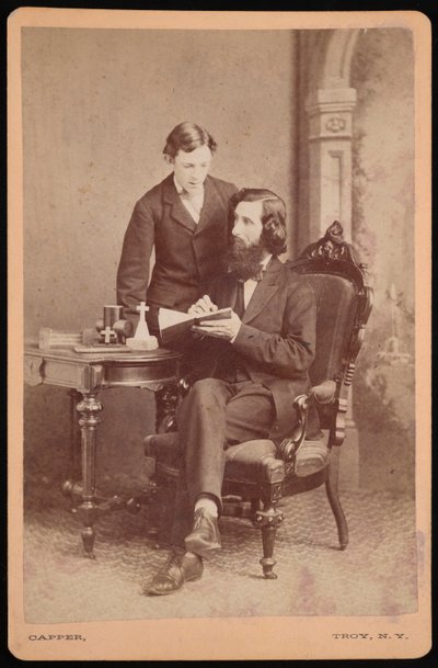 Porträt von Samuel Edward Warren mit Student von James M Capper