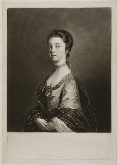 Lady Elizabeth Montagu von James MacArdell