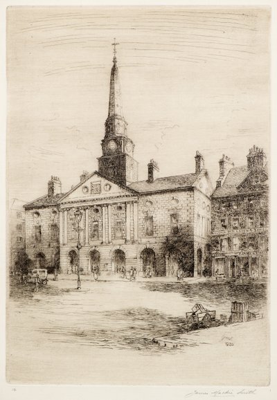 Das Alte Rathaus, Dundee von James Mackie Smith
