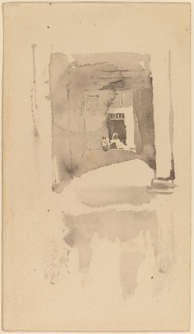 Ein Türrahmen in Ajaccio von James Abbott McNeill Whistler