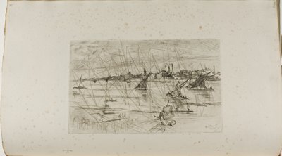 Battersea Reach von James Abbott McNeill Whistler