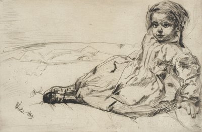Bibi Valentin von James McNeill Whistler