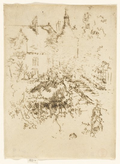 Schloss Touraine von James Abbott McNeill Whistler