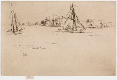 Dordrecht von James Abbott McNeill Whistler