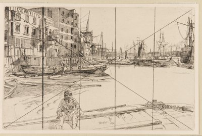 Eagle Wharf (Tyzac Whiteley und Co.) von James Abbott McNeill Whistler