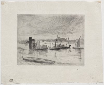 Früher Morgen, Battersea von James McNeill Whistler