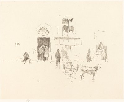 Gaiety Bühneneingang von James Abbott McNeill Whistler