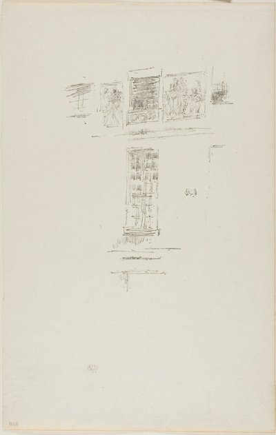 Hôtel Colbert, Fenster von James McNeill Whistler