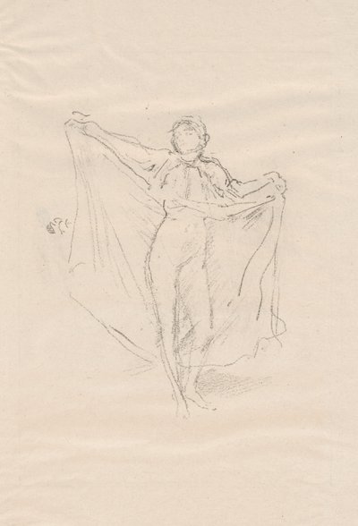 Die Tänzerin: Eine Studie des Aktes von James McNeill Whistler