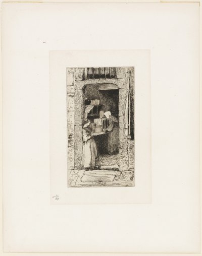 Die Senfverkäuferin von James Abbott McNeill Whistler