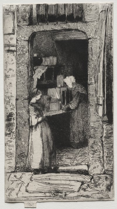 Die Senfverkäuferin von James McNeill Whistler