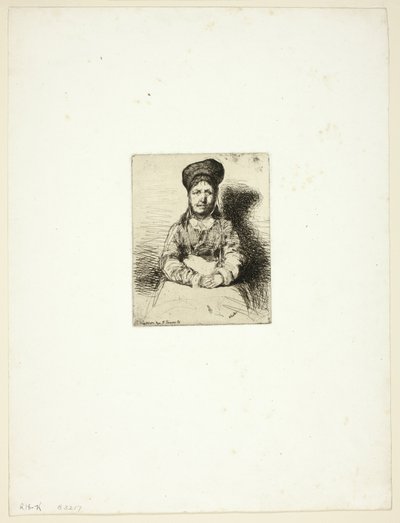 Die Zinnarbeiterin von James Abbott McNeill Whistler