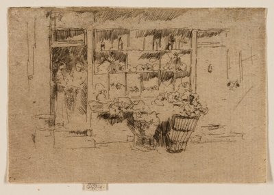 Kleiner Gemüseladen, Chelsea von James McNeill Whistler
