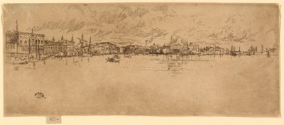 Langes Venedig von James Abbott McNeill Whistler