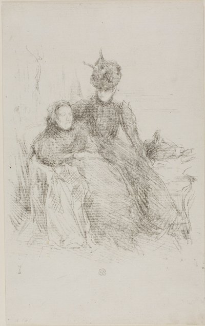 Mutter und Tochter [La Mère Malade] von James McNeill Whistler