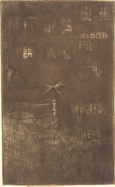 Nocturne: Tanzhaus von James Abbott McNeill Whistler