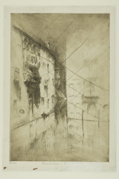 Nocturne: Paläste von James Abbott McNeill Whistler