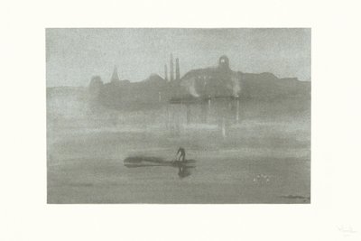 Nocturne: Der Fluss bei Battersea von James Abbott McNeill Whistler