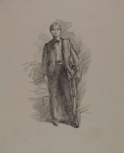 Porträtstudie: Mr. Herbert C. Pollitt von James Abbott McNeill Whistler