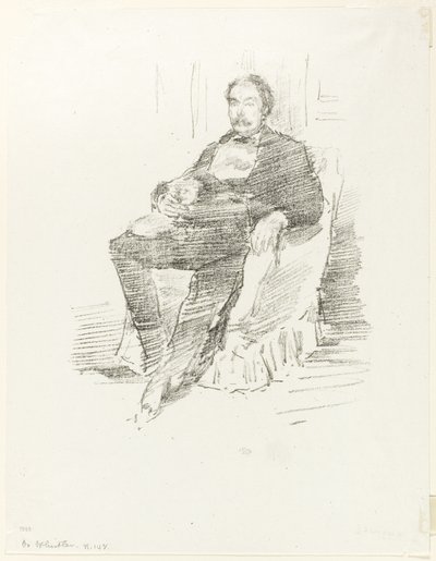 Porträt von Dr. Whistler, Nr. 2 von James Abbott McNeill Whistler