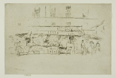 Quai de Montebello von James Abbott McNeill Whistler