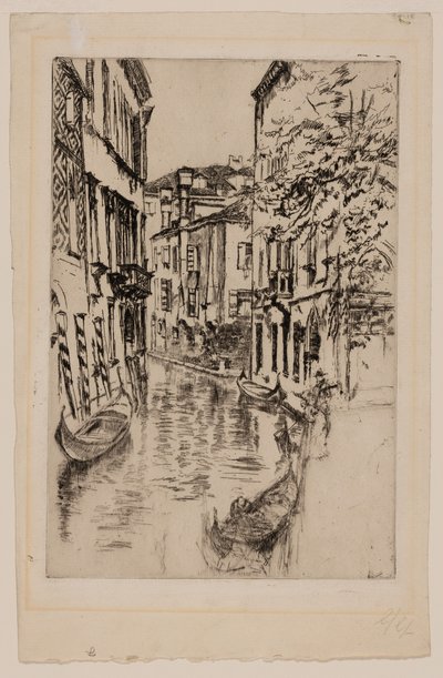 Ruhiger Kanal von James McNeill Whistler