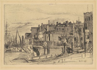 Thames-Polizei von James McNeill Whistler
