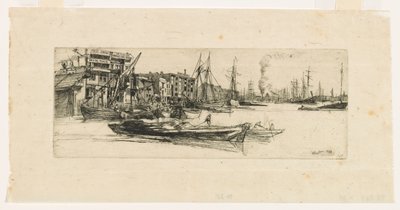 Thames Lagerhäuser von James Abbott McNeill Whistler