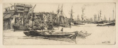 Thames Lagerhäuser von James McNeill Whistler