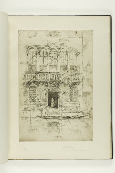 Der Balkon von James McNeill Whistler