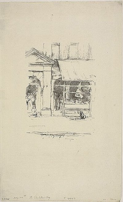 Der Metzgerhund von James McNeill Whistler