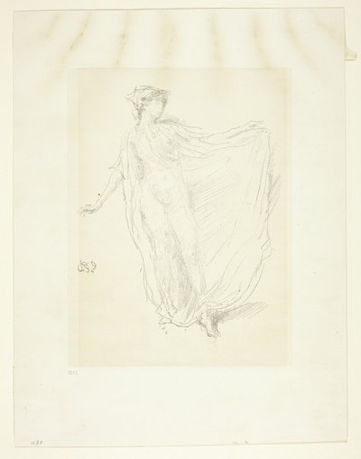 Das tanzende Mädchen von James Abbott McNeill Whistler