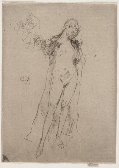 Der Fächer (Modell Nr. 3) von James McNeill Whistler