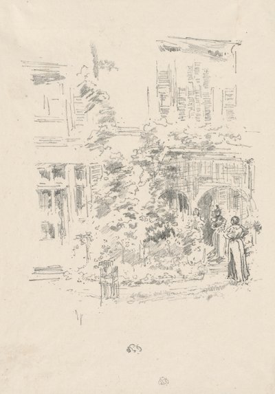 Die Gartenveranda von James Abbott McNeill Whistler