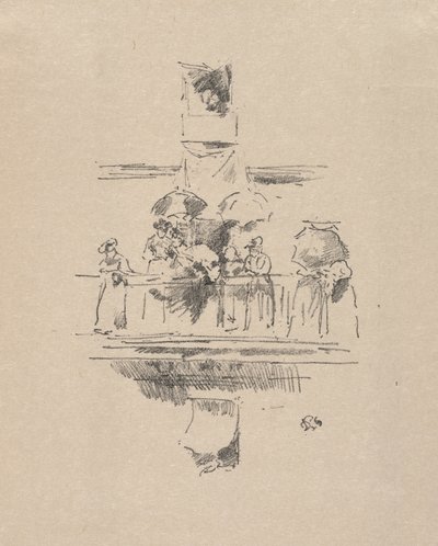Der kleine Balkon von James McNeill Whistler