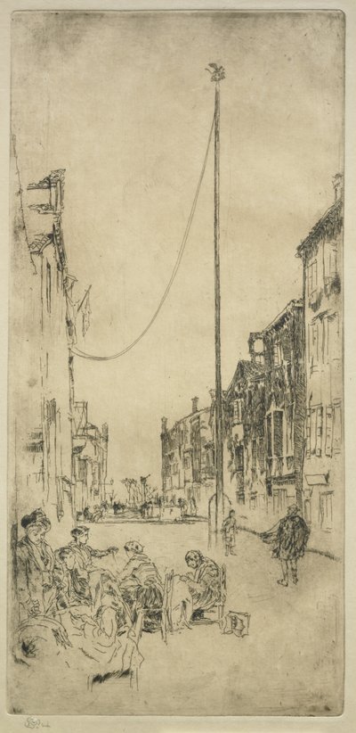 Der Mast von James McNeill Whistler