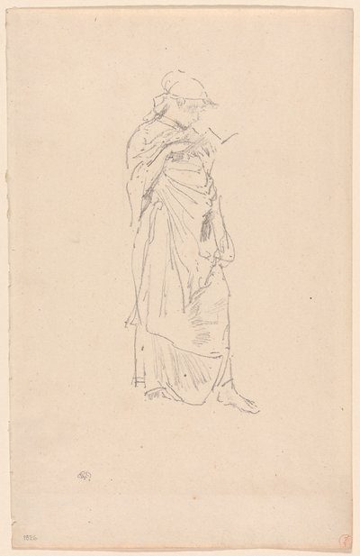 Der Roman: Mädchen beim Lesen von James Abbott McNeill Whistler