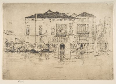 Die Paläste von James McNeill Whistler