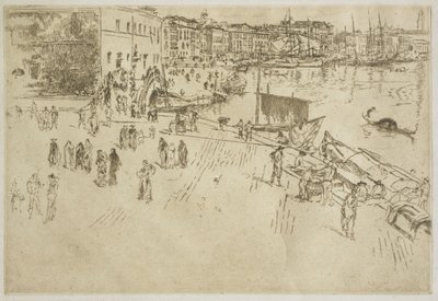 Die Riva, Nr. 1 von James McNeill Whistler